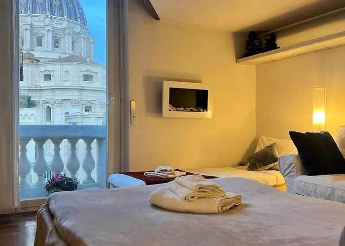 Apartamento Modern With St Peter S Dome View